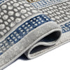 Verano Moroccan Area Rug Gray Blue