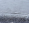 Luxury Chinchilla Light Gray Faux Fur Plush Area Rug