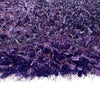 Load image into Gallery viewer, Crystal Purple Solid Shag Area Rug