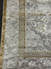 LA Rug Linens Persian Area Rug Medallion Design, Ivory Cream and Gold Color
