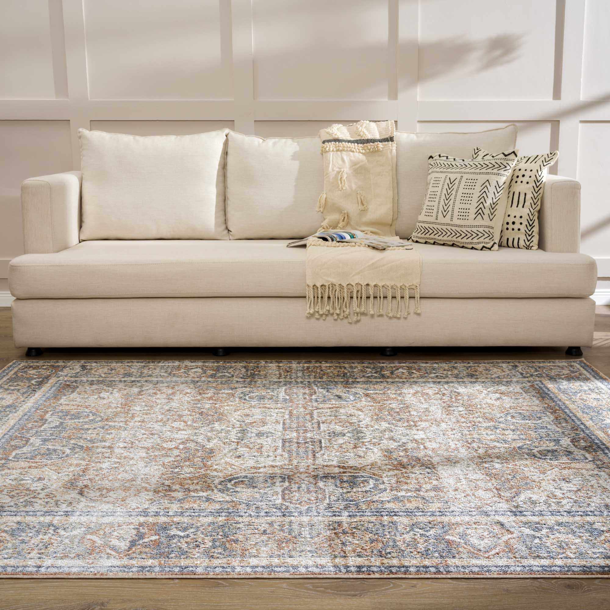 Arias Blue Boutique Washable Rug