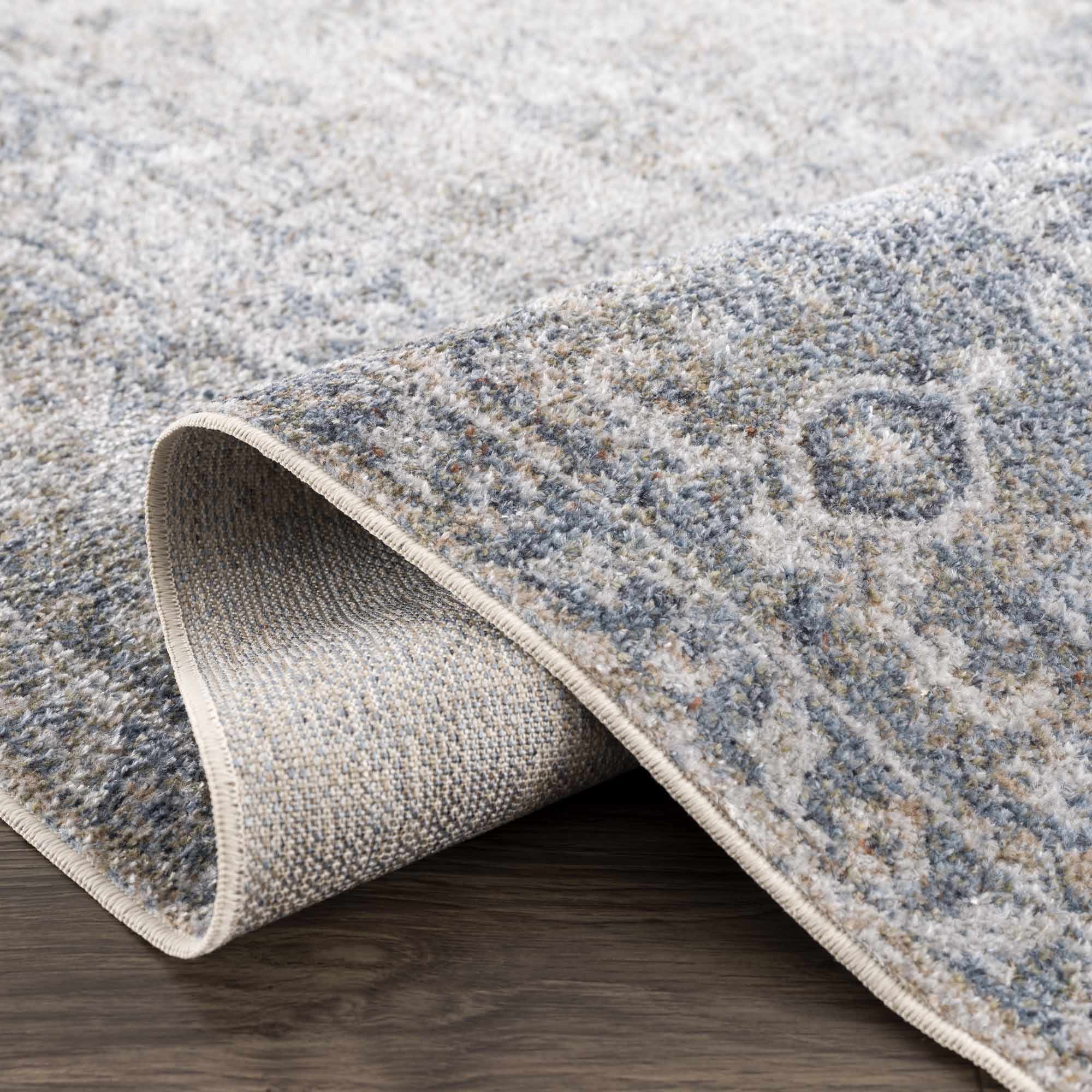 Gael Blue Boutique Washable Rug