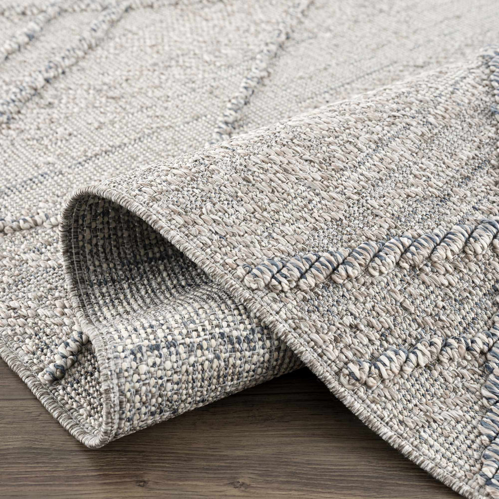 Performance Rug Ikon Baqer Taupe & Gray Textured Performance Rug - Clearance – LA Rug Linens