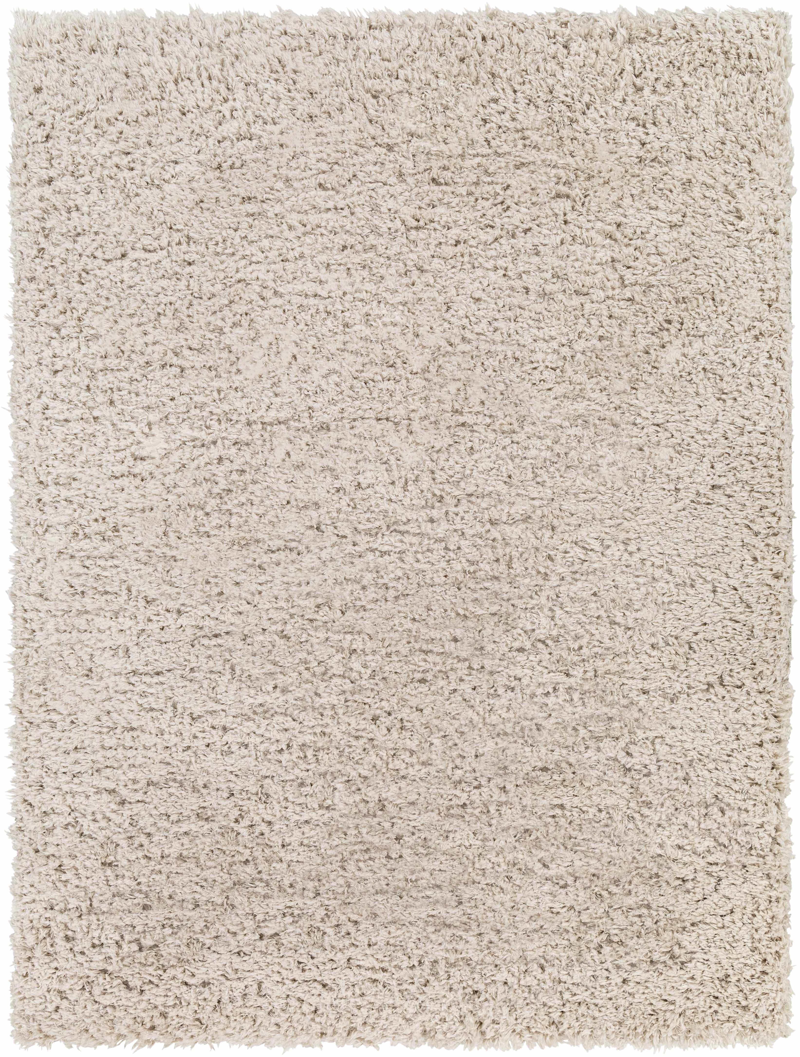 Siari Solid Oatmeal Shag Rug