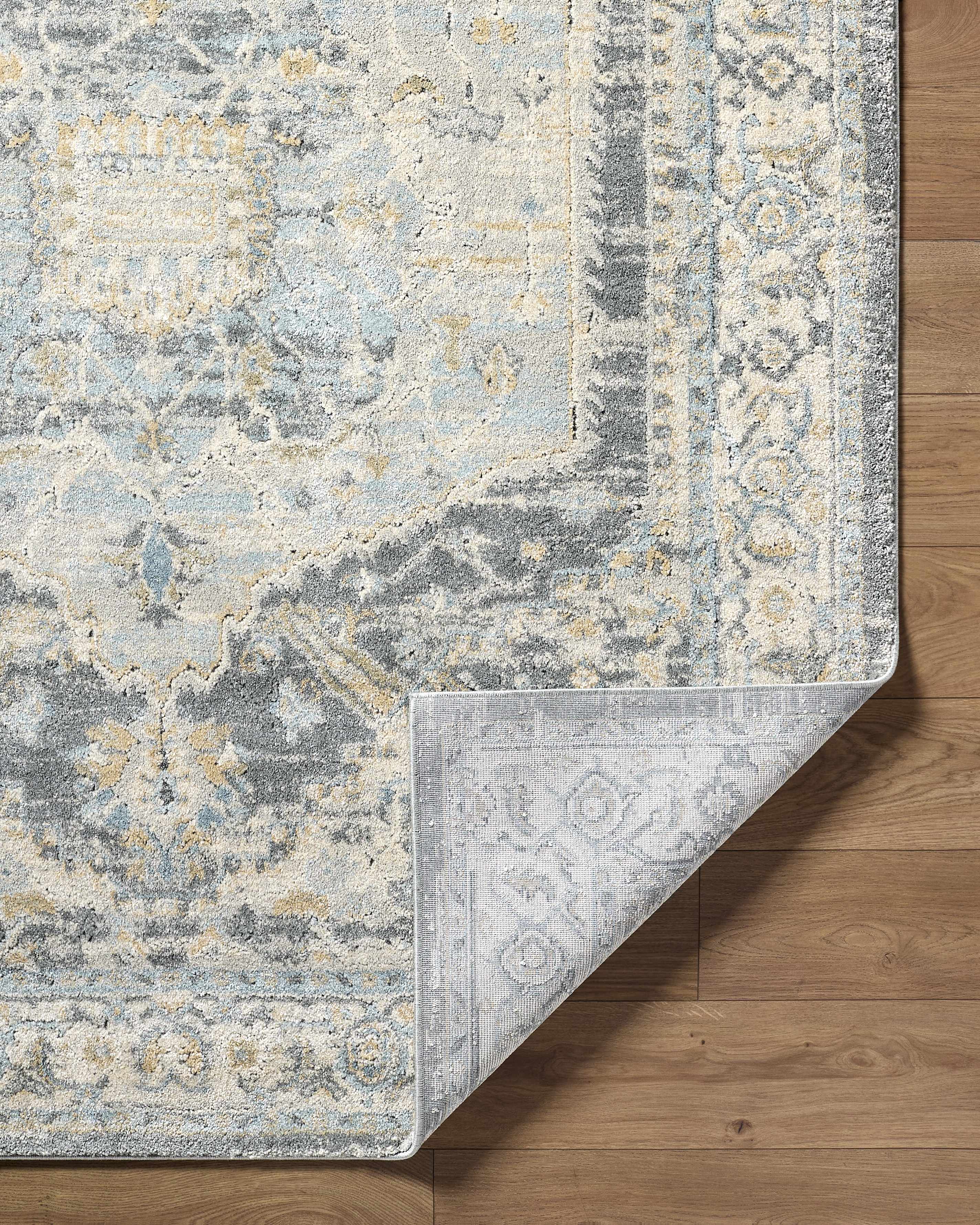 Vaeda Blue Thick Luxe Rug