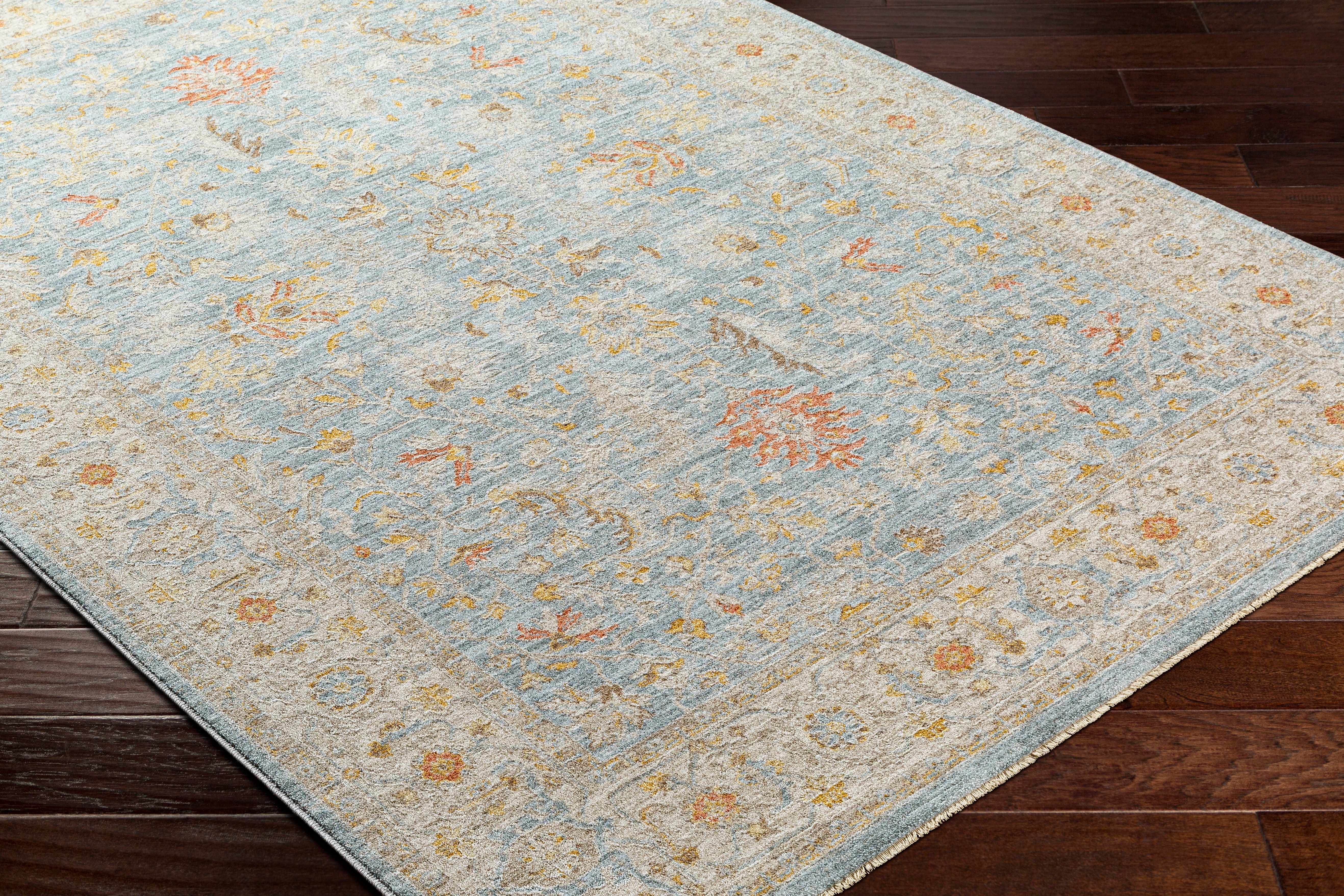 Edie Taupe Oushak Rug