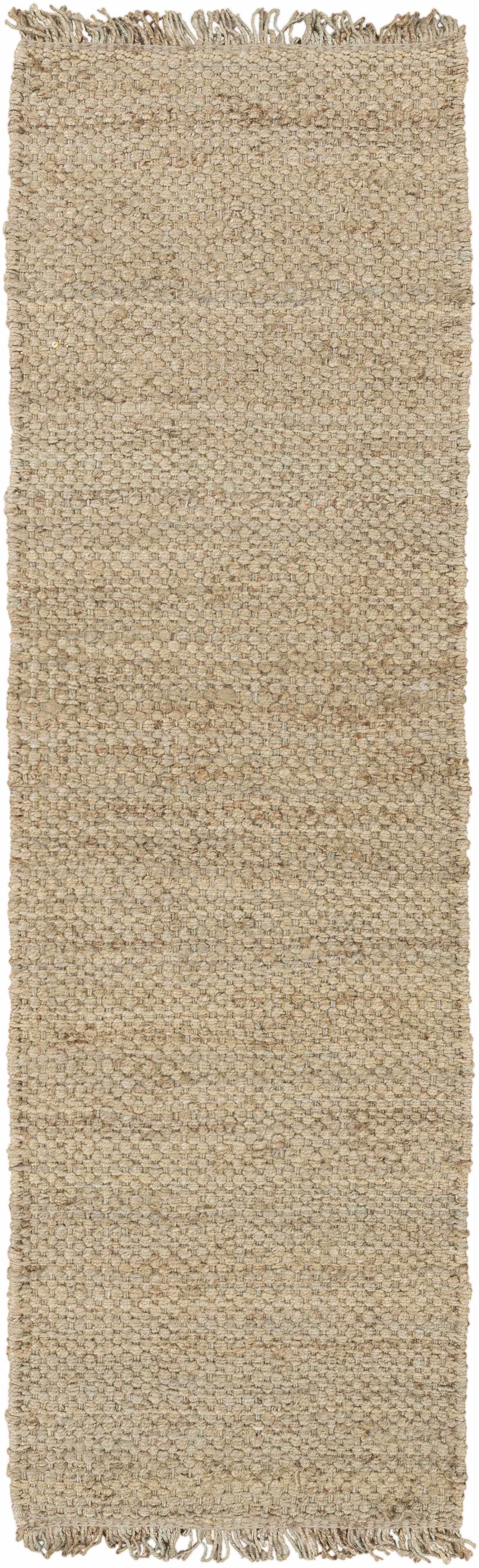 Hovland Hand-Woven Natural Jute Area Rug – Beige