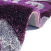 Optima Wild Side Purple Shag Area Rug