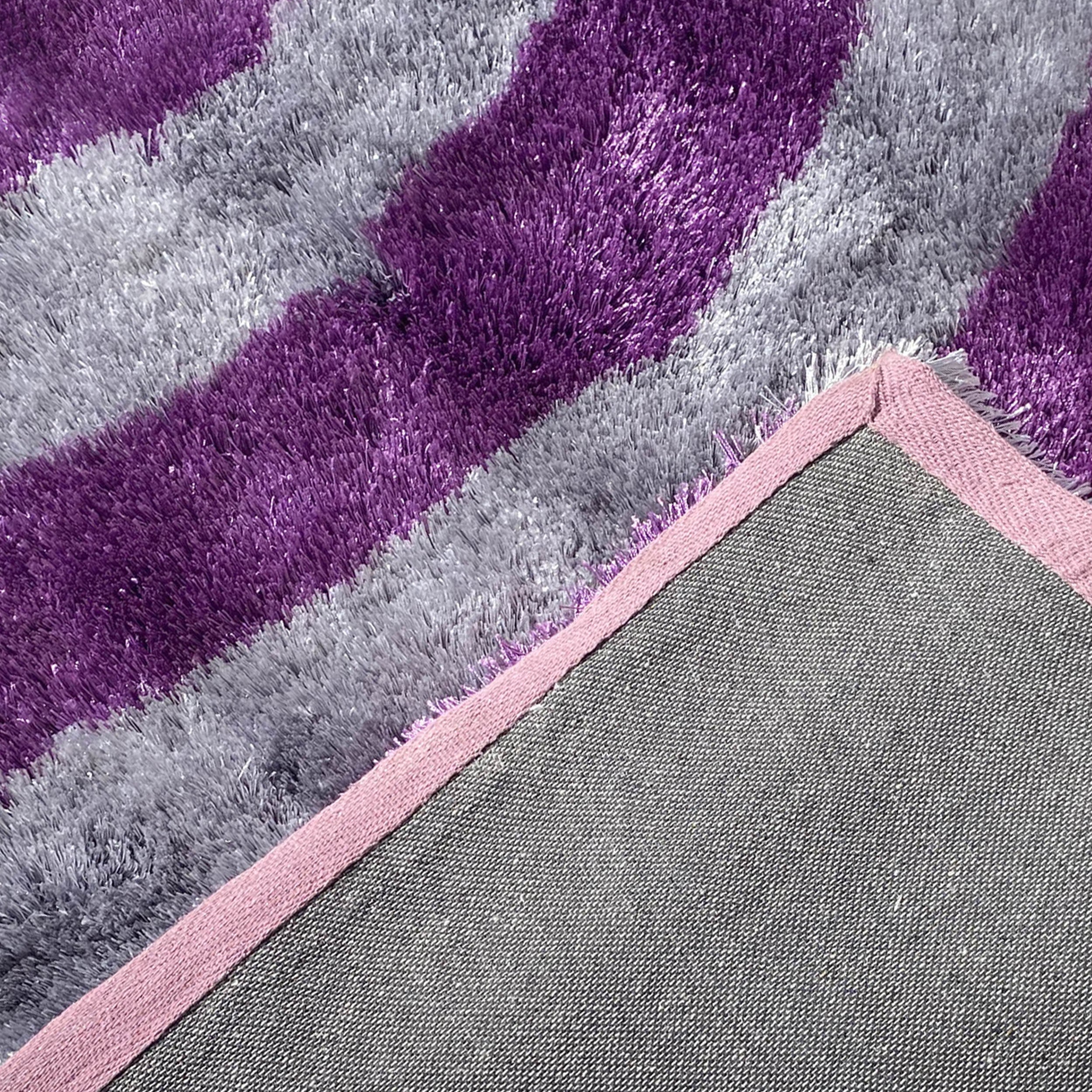 Optima Wild Side Purple Shag Area Rug LA Rug Linens optima-wild-side-purple-shag-area-rug-la-rug-linens