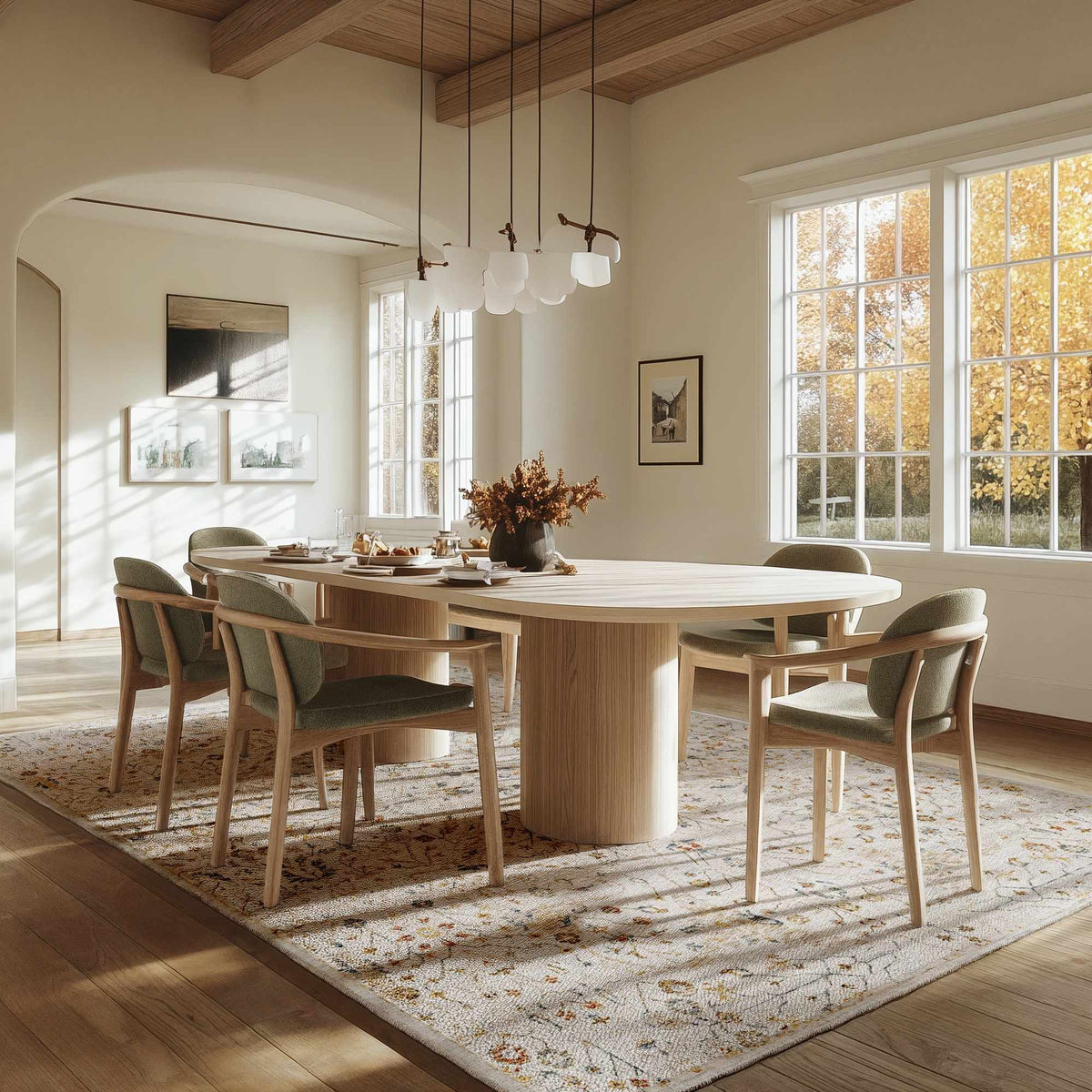 Kabungahan Oushak Style Floral Rug – LA Rug Linens