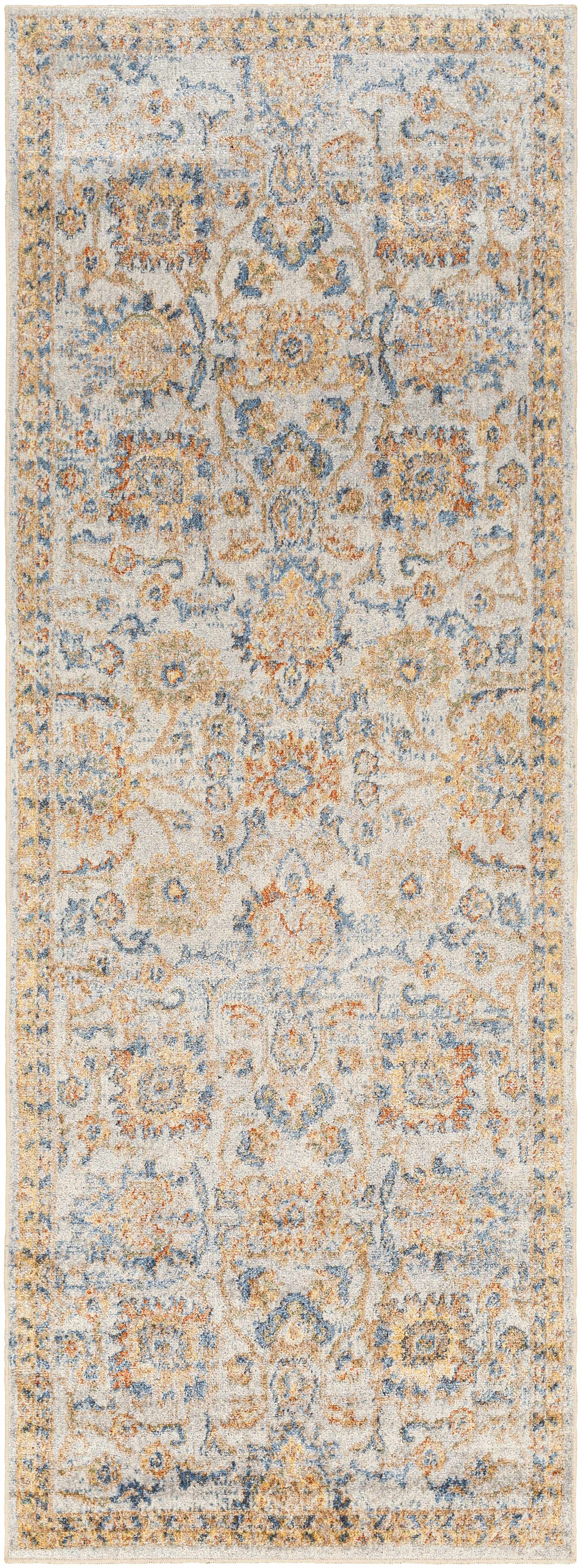 Dion Washable Floral Rug