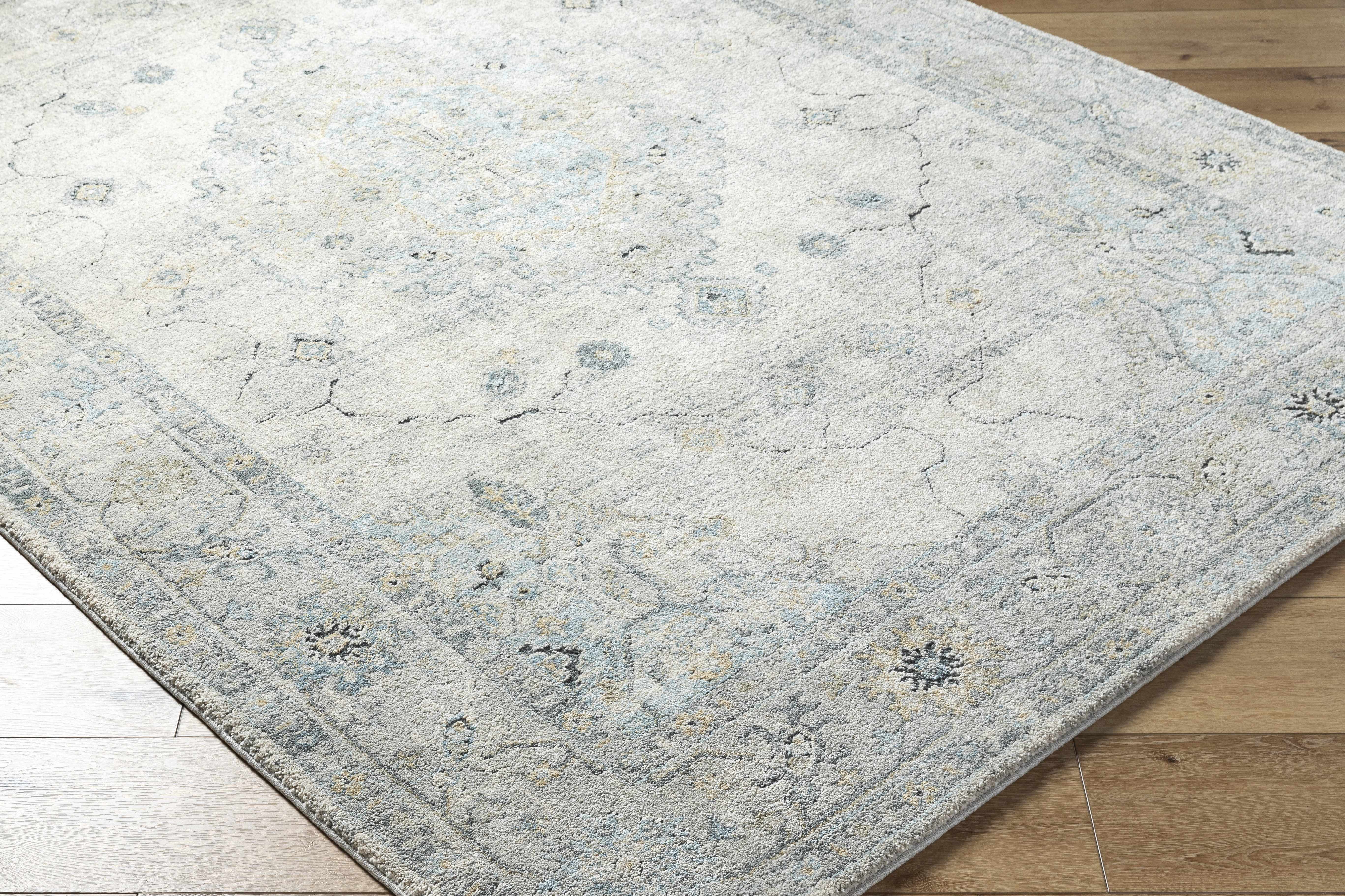 Tyche Beige Thick Luxe Area Rug