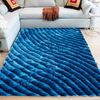 Load image into Gallery viewer, 3D Collection 274 Shag Rug Blue