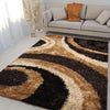 3D Collection 289 Shag Rug Brown