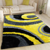 3D Collection 289 Shag Rug Yellow