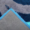 Load image into Gallery viewer, Optima Bel Air Abstract Aqua Blue Shag Area Rug