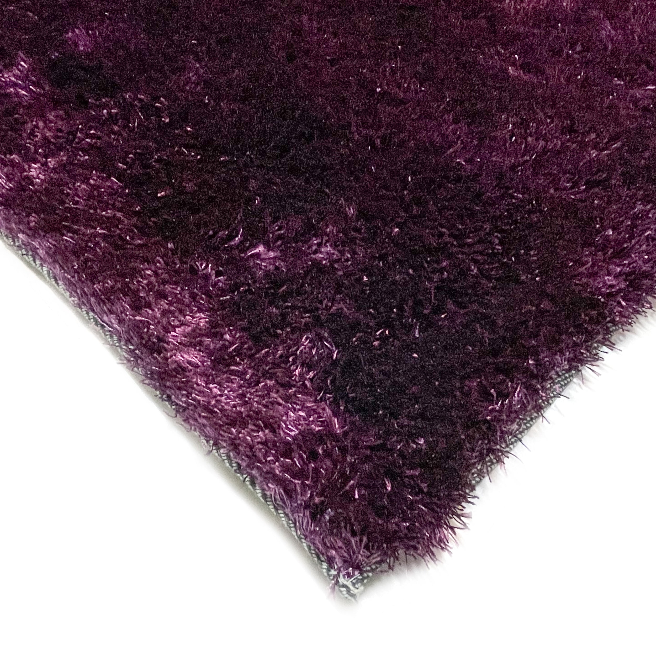 Aroma Shag Rug Purple | Laruglinens
