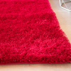 Aroma Collection Shag Rug Red