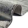 Iranian Gray Distressed Abstract Area Rug