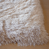 Glorious Collection Shag Rug Beige