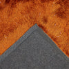 Harmony Orange Rust Sparkling Shag Area Rug
