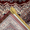 Load image into Gallery viewer, Traditional Burgundy Medallion Area Rug