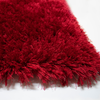 Romance Collection Shag Rug Red