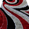 Load image into Gallery viewer, Signature Designers Red And Black Shag Area Rug