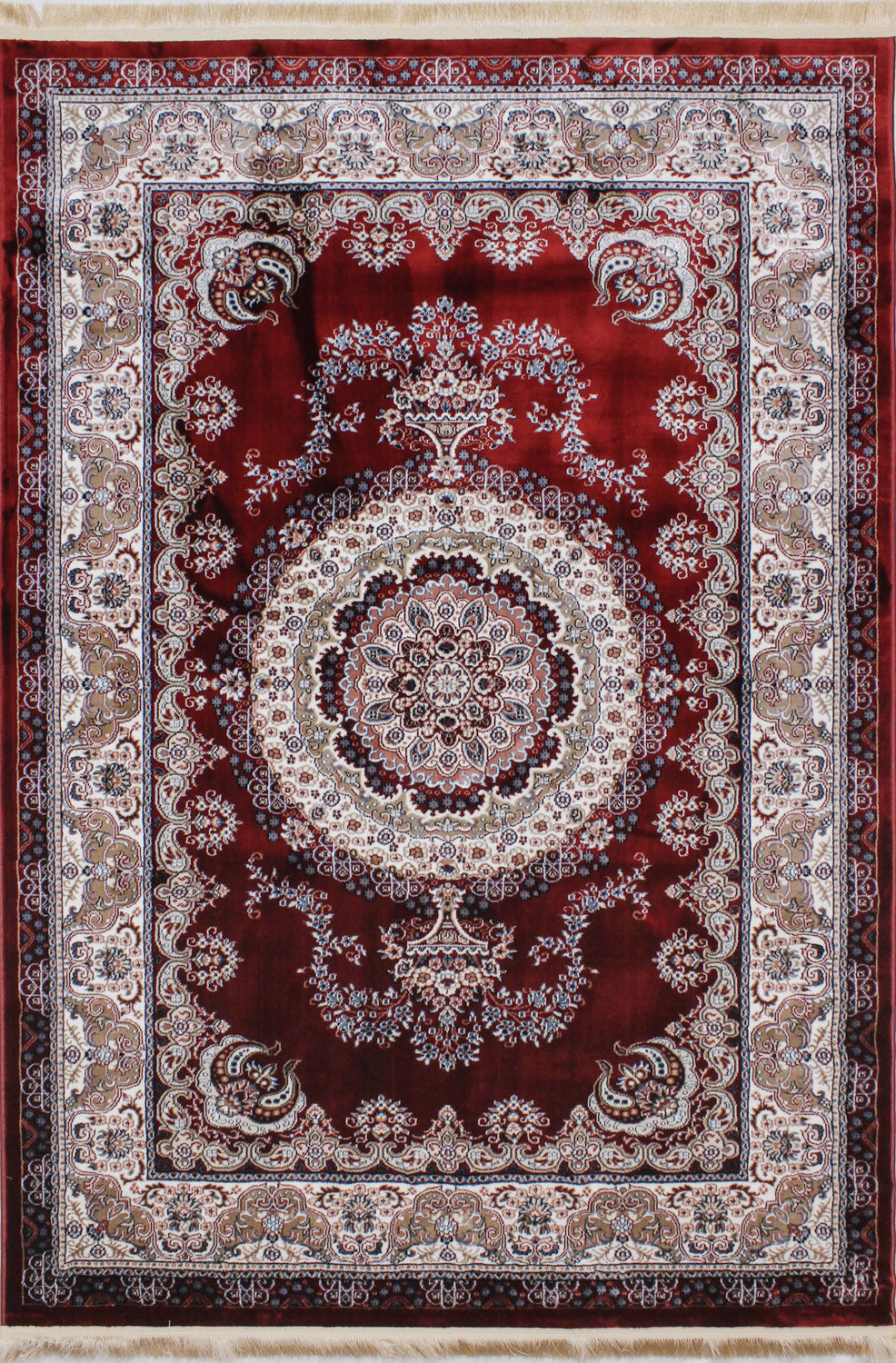 Traditional Red Oriental Area Rug